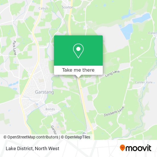 Lake District map