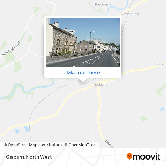 Gisburn map