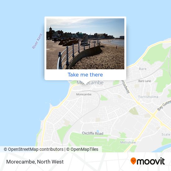 How to get to Morecambe by Train or Bus