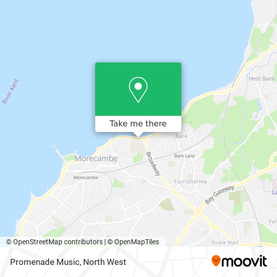 Promenade Music map
