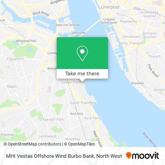 MHI Vestas Offshore Wind Burbo Bank map