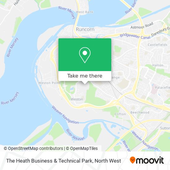 The Heath Business & Technical Park map