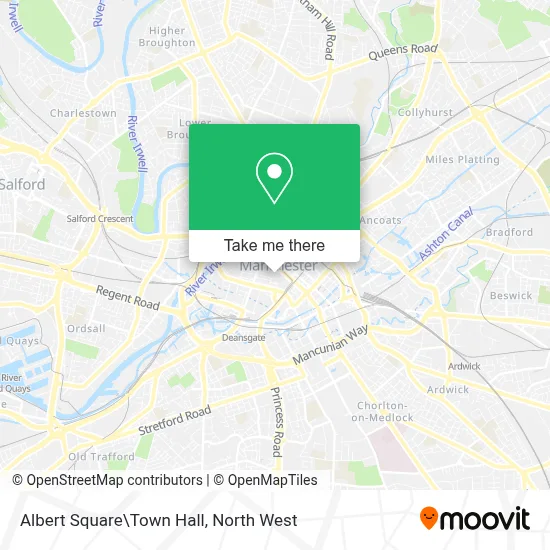 How to Get to Albert Square\Town Hall in Manchester by Bus, Light Rail ...