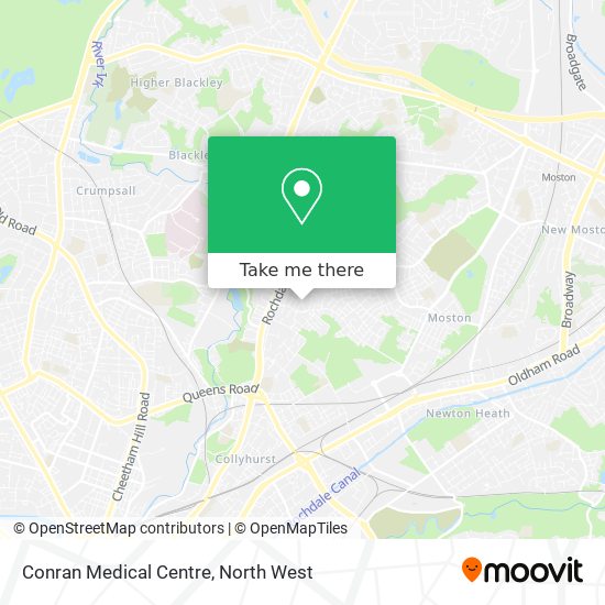 Conran Medical Centre map