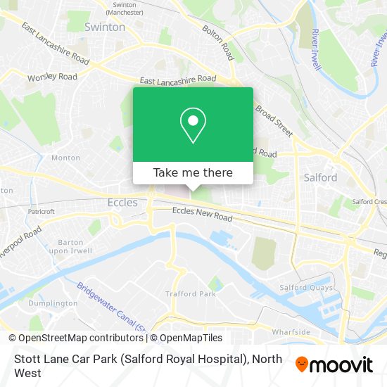 Stott Lane Car Park (Salford Royal Hospital) map