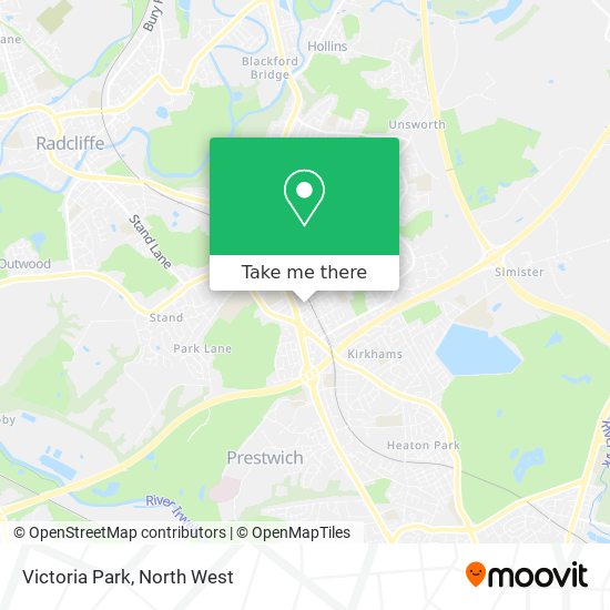 Victoria Park map