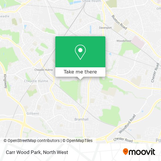 Carr Wood Park map