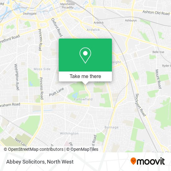 Abbey Solicitors map