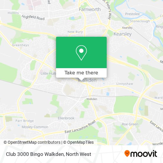 Club 3000 Bingo Walkden map