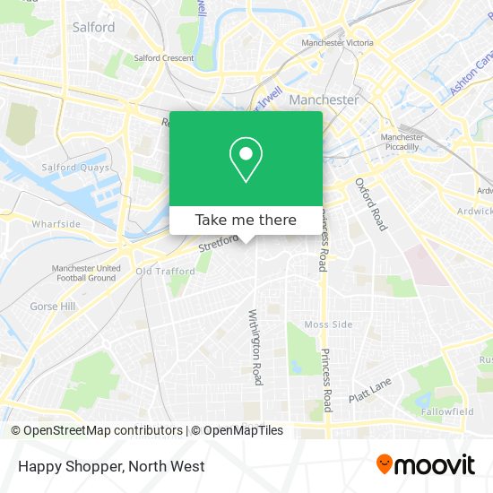 Happy Shopper map