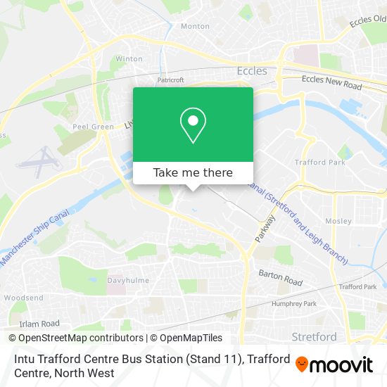 How to get to Intu Trafford Centre Bus Station (Stand 11), Trafford