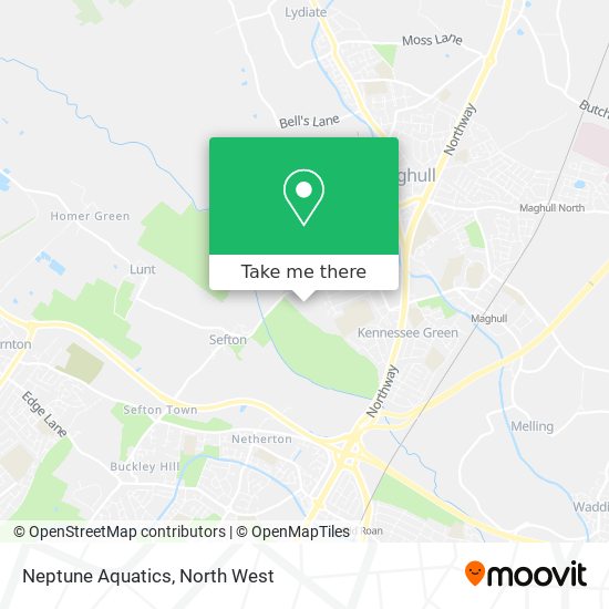 Neptune Aquatics map