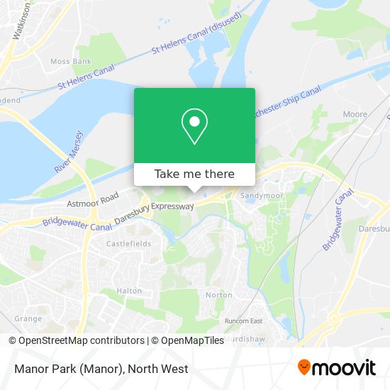 Manor Park map
