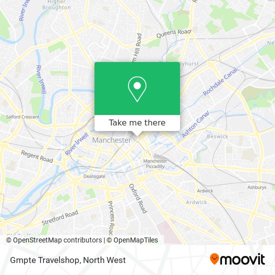 Gmpte Travelshop map