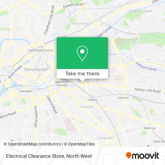 Electrical Clearance Store map
