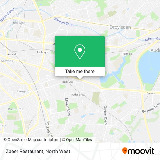 Zaeer Restaurant map