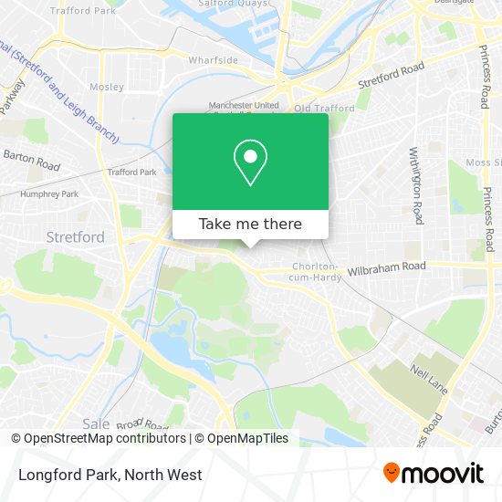 Longford Park map