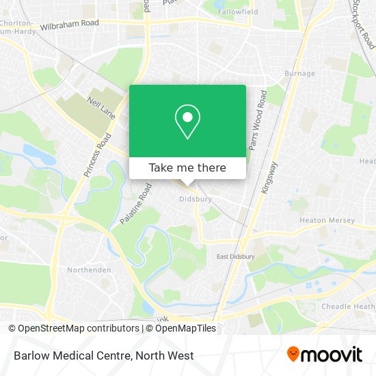 Barlow Medical Centre map