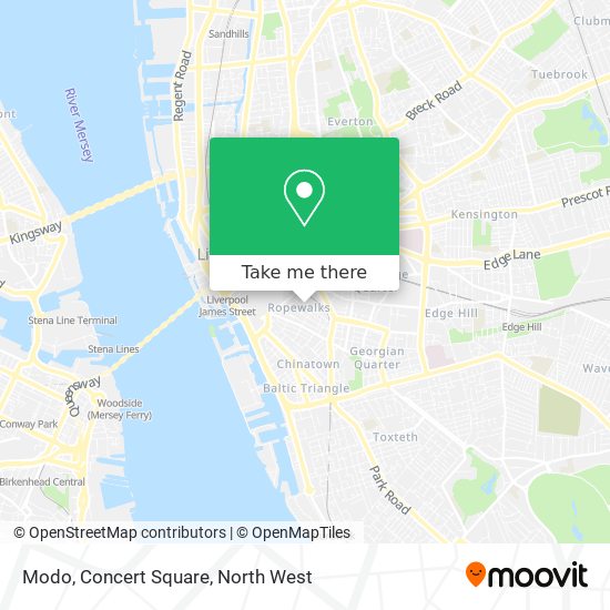 Modo, Concert Square map