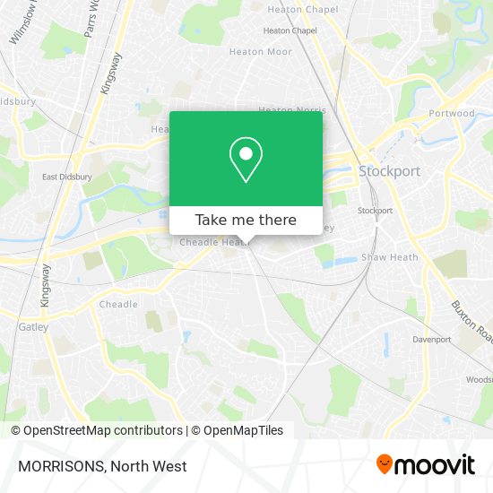 MORRISONS map