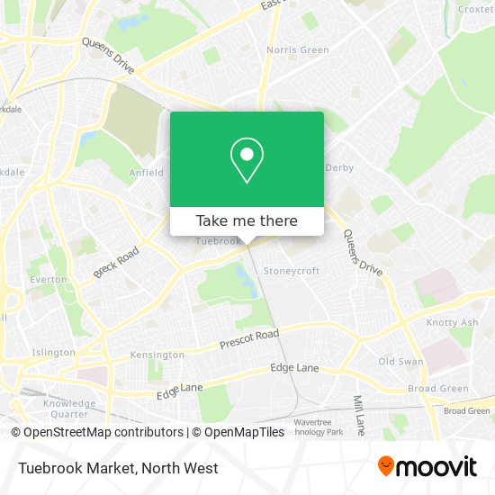 Tuebrook Market map
