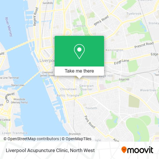 Liverpool Acupuncture Clinic map