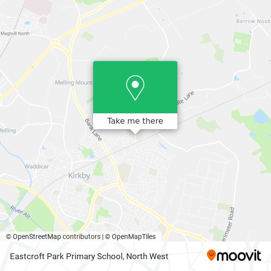 Eastcroft Park Primary School map