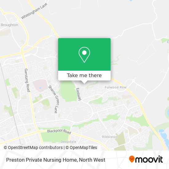 Preston Private Nursing Home map