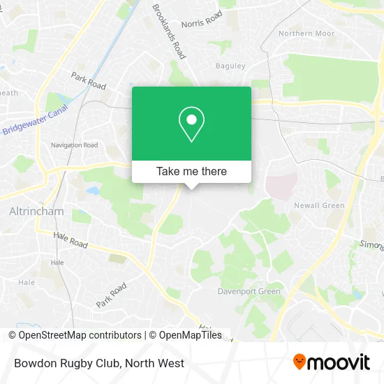 Bowdon Rugby Club map