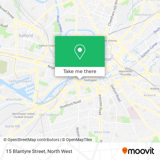 15 Blantyre Street map