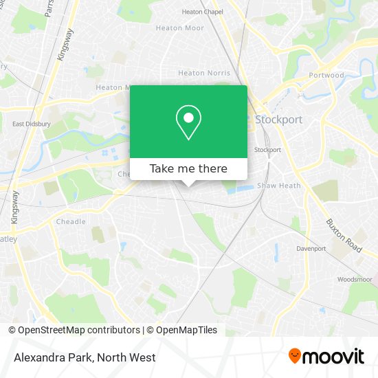 Alexandra Park map