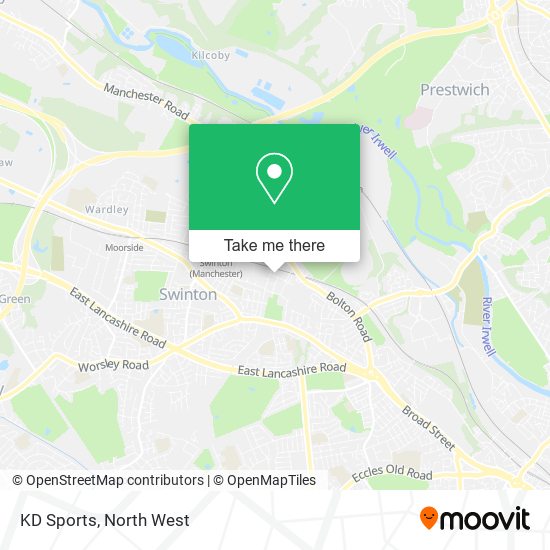 KD Sports map