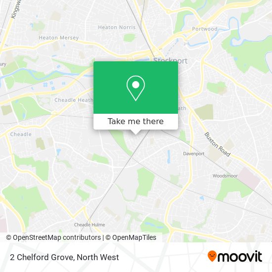 2 Chelford Grove map