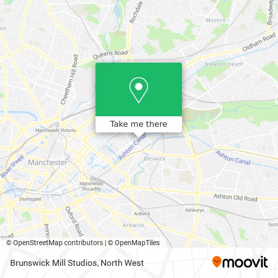 Brunswick Mill Studios map