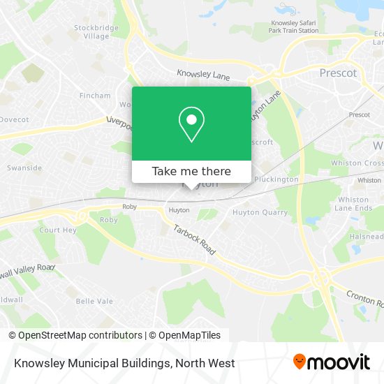 Knowsley Municipal Buildings map