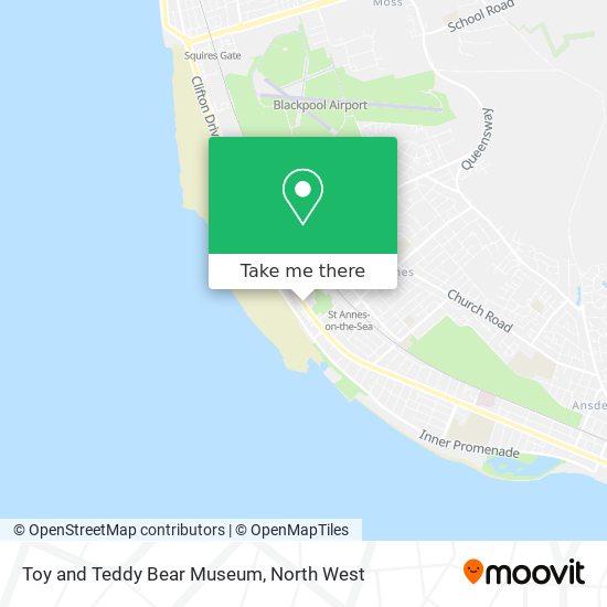 Toy and Teddy Bear Museum map