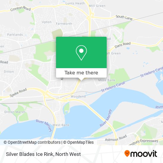 Silver Blades Ice Rink map