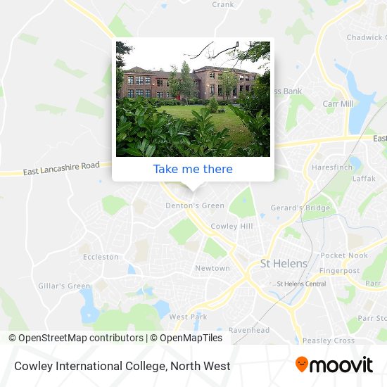 Cowley International College map