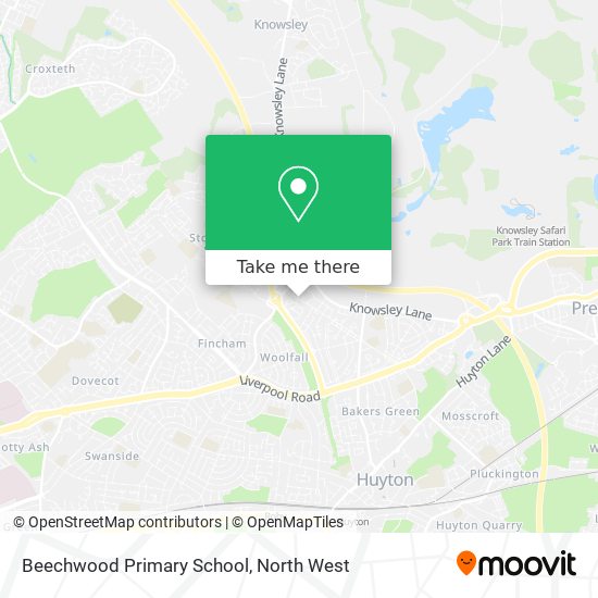 Beechwood Primary School map
