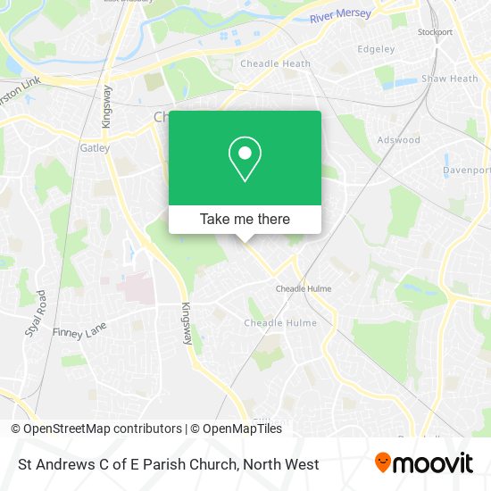 St Andrews C of E Parish Church map