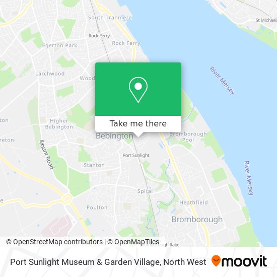 Port Sunlight Museum & Garden Village map