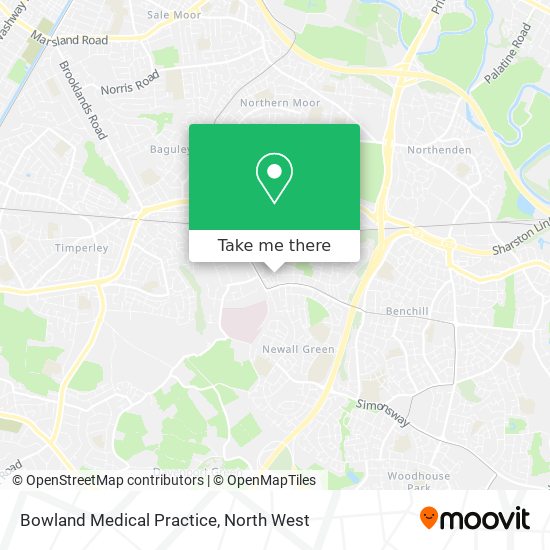 Bowland Medical Practice map
