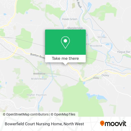 Bowerfield Court Nursing Home map