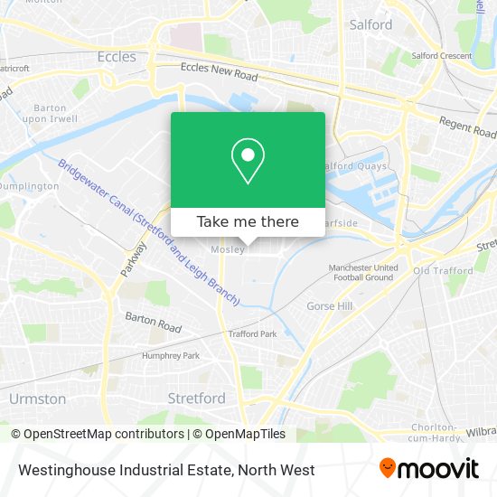 Westinghouse Industrial Estate map