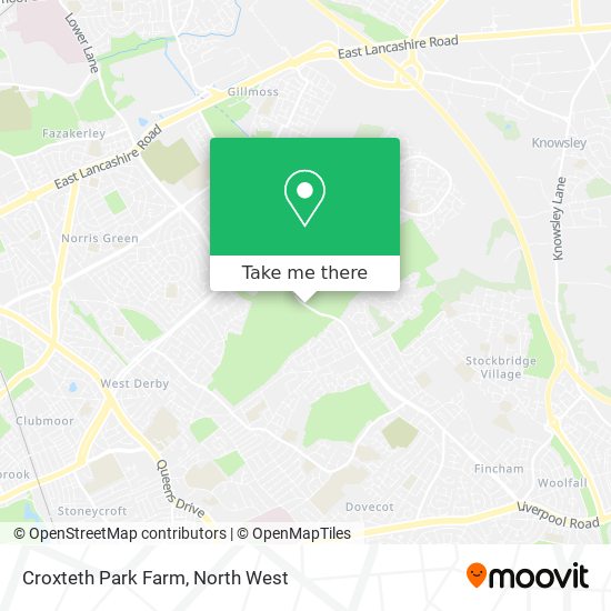 Croxteth Park Farm map