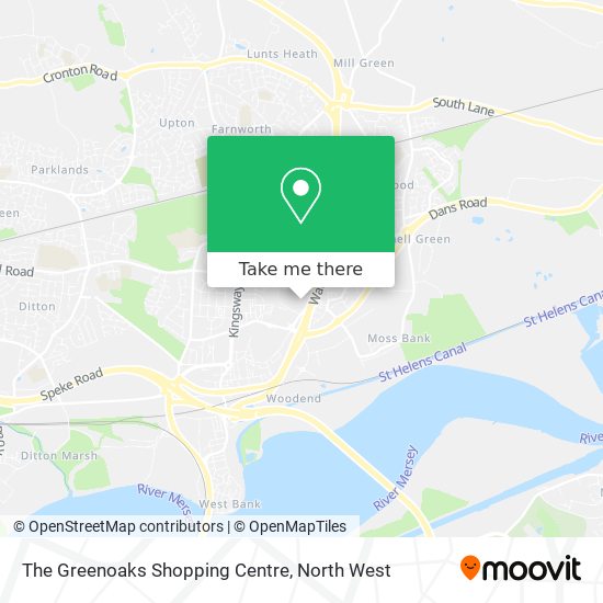 The Greenoaks Shopping Centre map