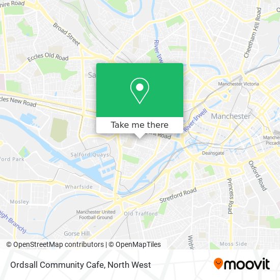 Ordsall Community Cafe map