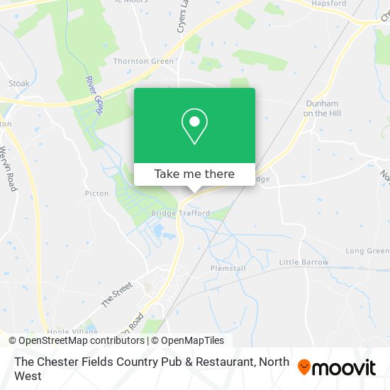 The Chester Fields Country Pub & Restaurant map