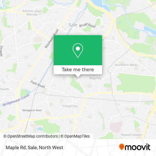 Maple Rd, Sale map