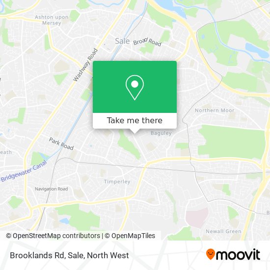Brooklands Rd, Sale map
